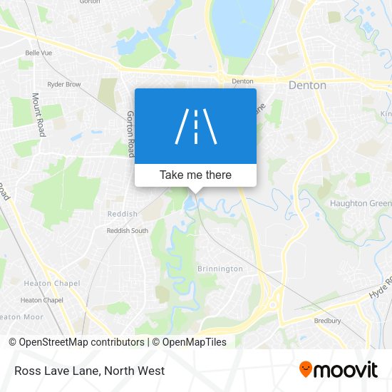 Ross Lave Lane map