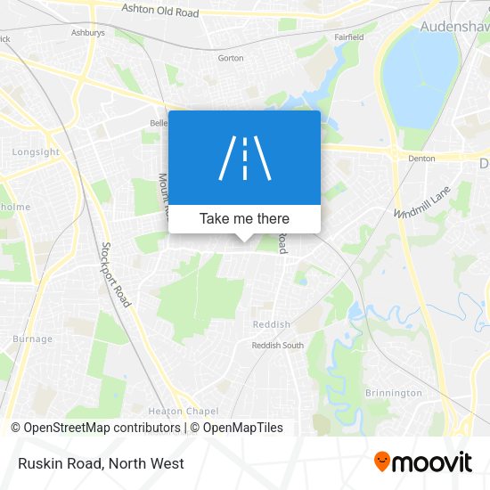 Ruskin Road map