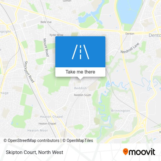 Skipton Court map