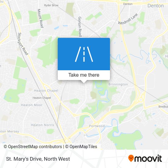 St. Mary's Drive map