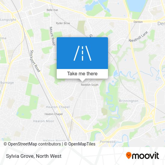 Sylvia Grove map