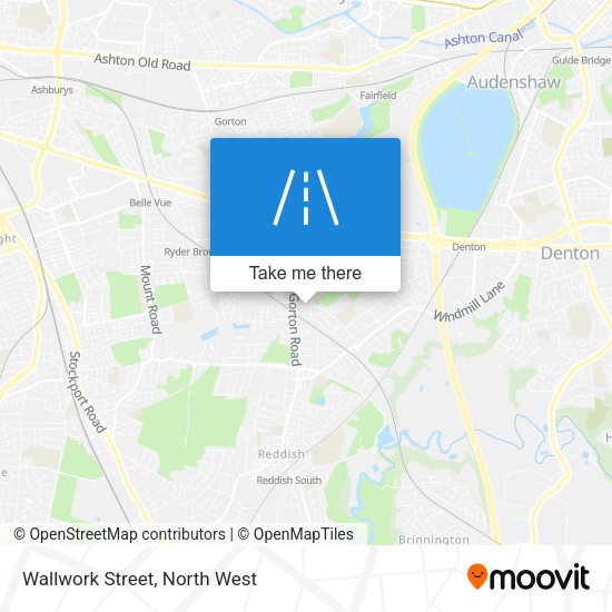 Wallwork Street map