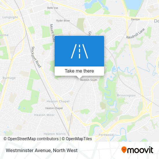 Westminster Avenue map