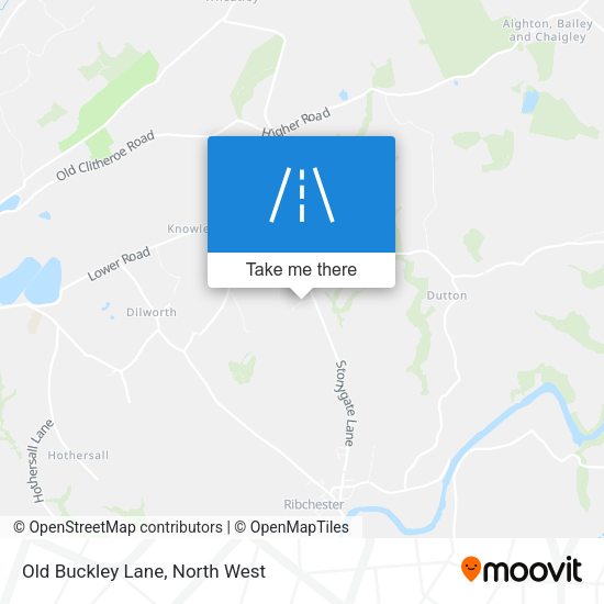 Old Buckley Lane map