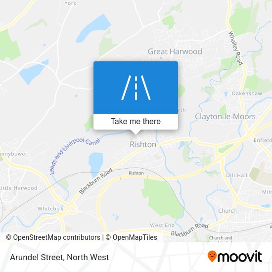 Arundel Street map