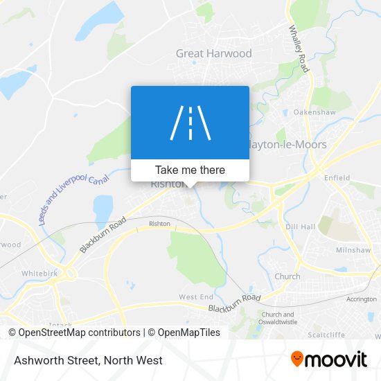 Ashworth Street map