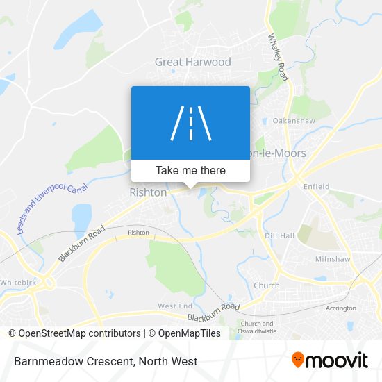 Barnmeadow Crescent map