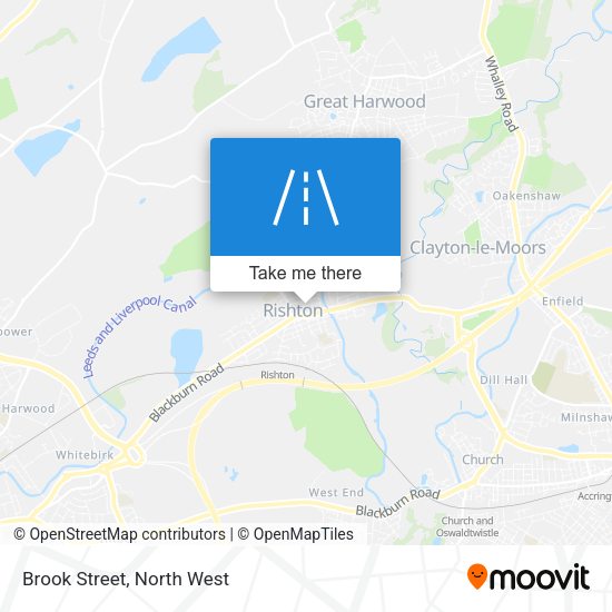 Brook Street map