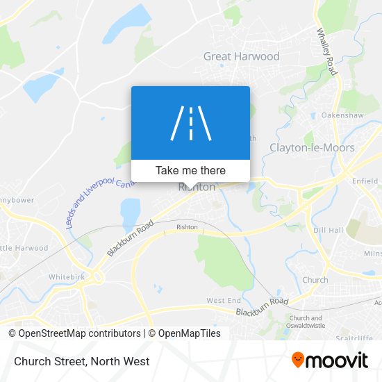 Church Street map