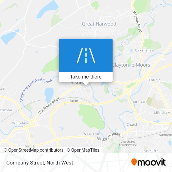 Company Street map