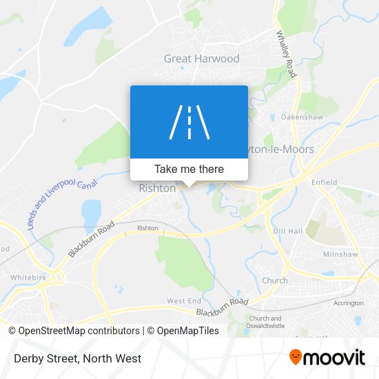 Derby Street map