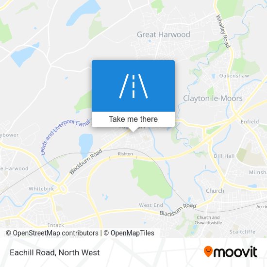 Eachill Road map