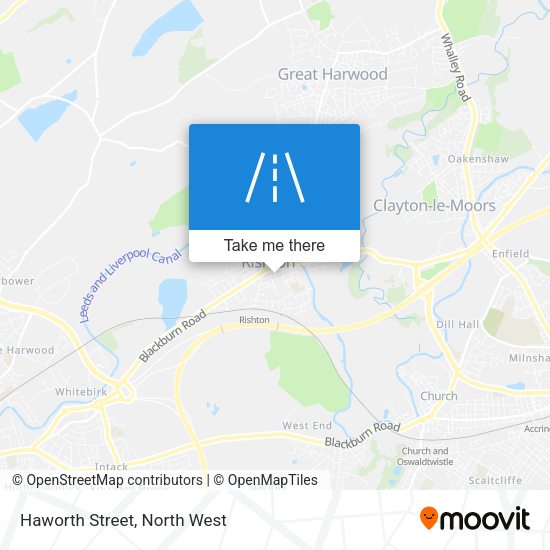 Haworth Street map