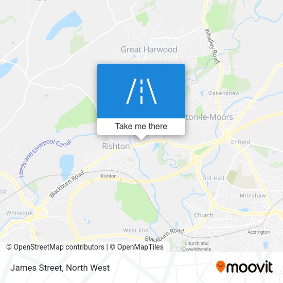 James Street map