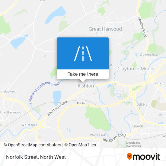 Norfolk Street map