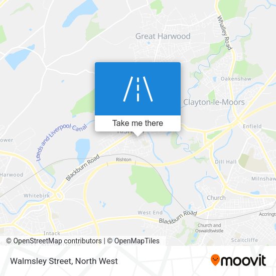 Walmsley Street map