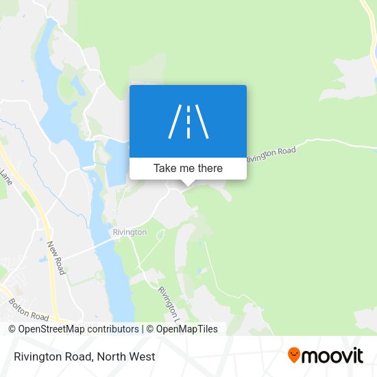 Rivington Road map