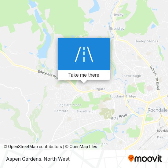 Aspen Gardens map