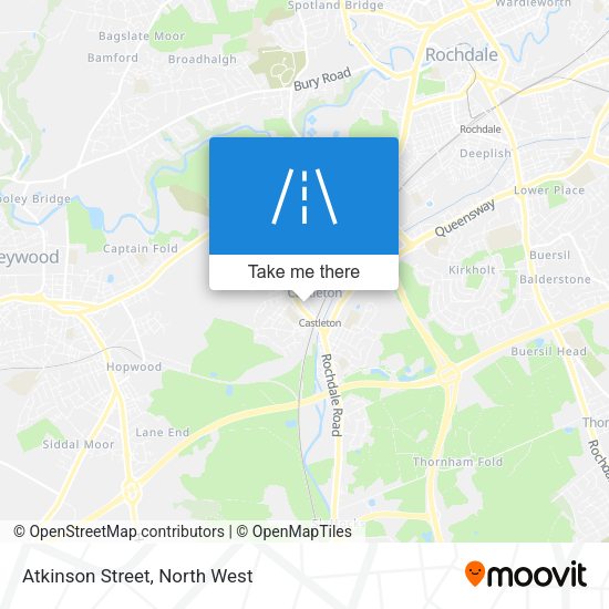 Atkinson Street map