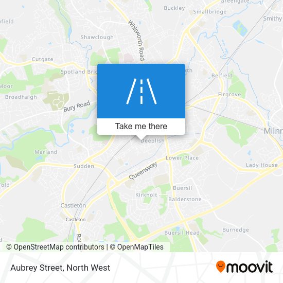 Aubrey Street map