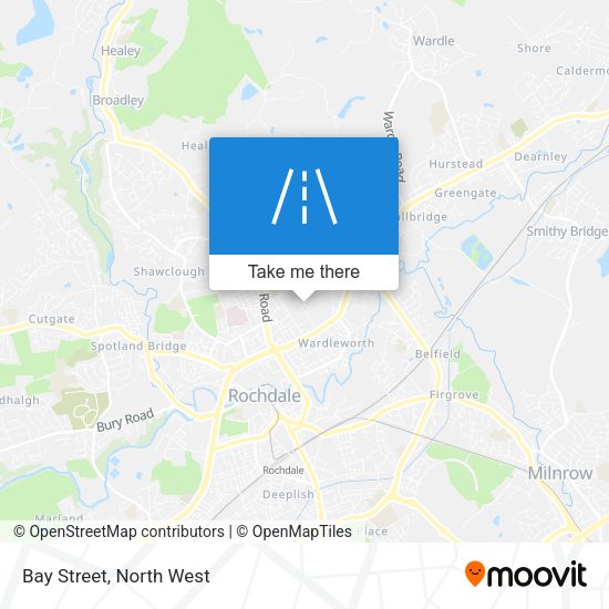 Bay Street map