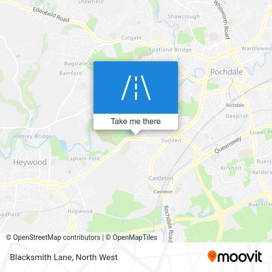 Blacksmith Lane map