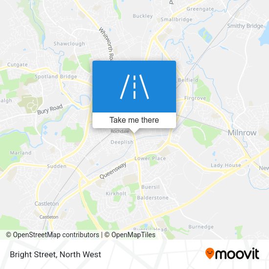 Bright Street map