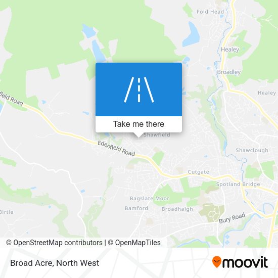 Broad Acre map