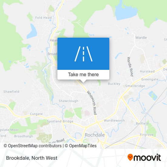Brookdale map