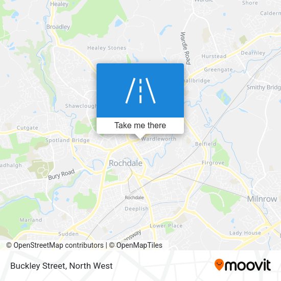 Buckley Street map
