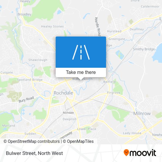 Bulwer Street map