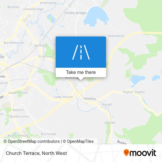 Church Terrace map