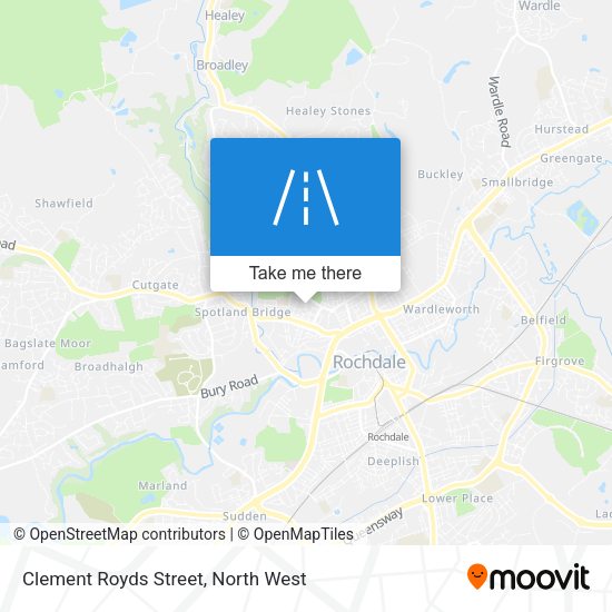 Clement Royds Street map