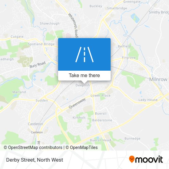 Derby Street map