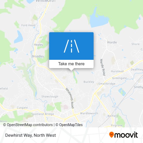 Dewhirst Way map
