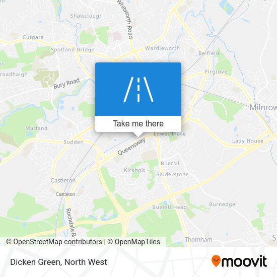 Dicken Green map