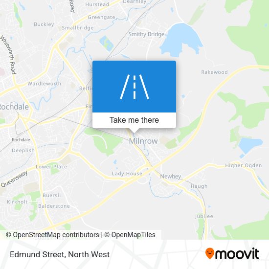 Edmund Street map