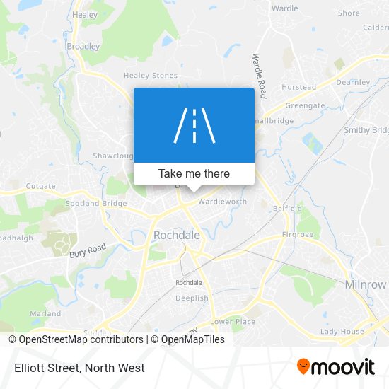 Elliott Street map