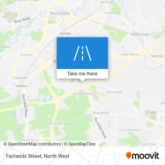 Fairlands Street map