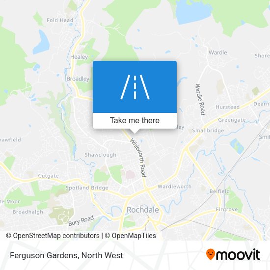 Ferguson Gardens map