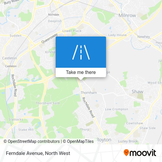 Ferndale Avenue map
