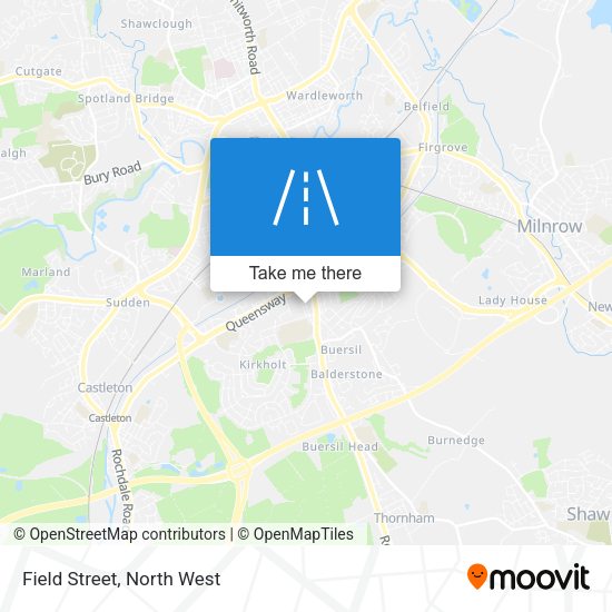 Field Street map