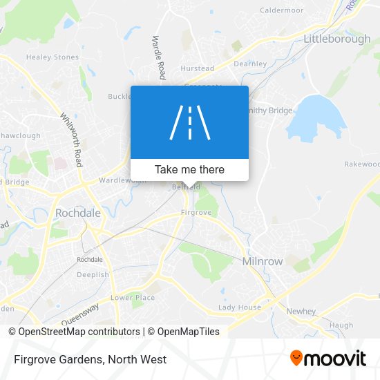 Firgrove Gardens map