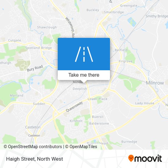 Haigh Street map