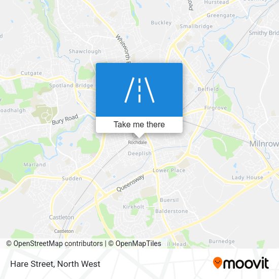 Hare Street map