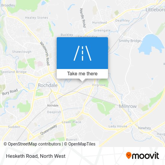Hesketh Road map