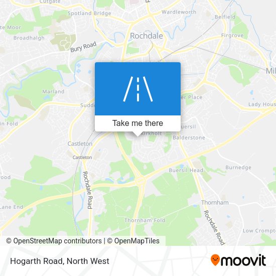 Hogarth Road map