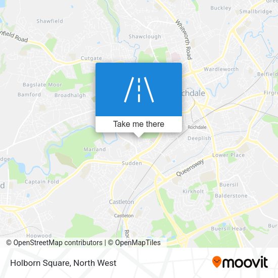 Holborn Square map