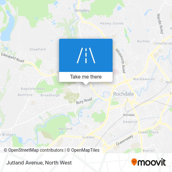 Jutland Avenue map