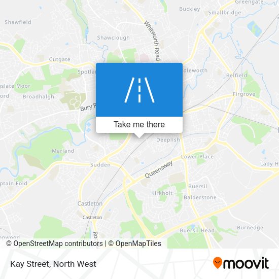 Kay Street map